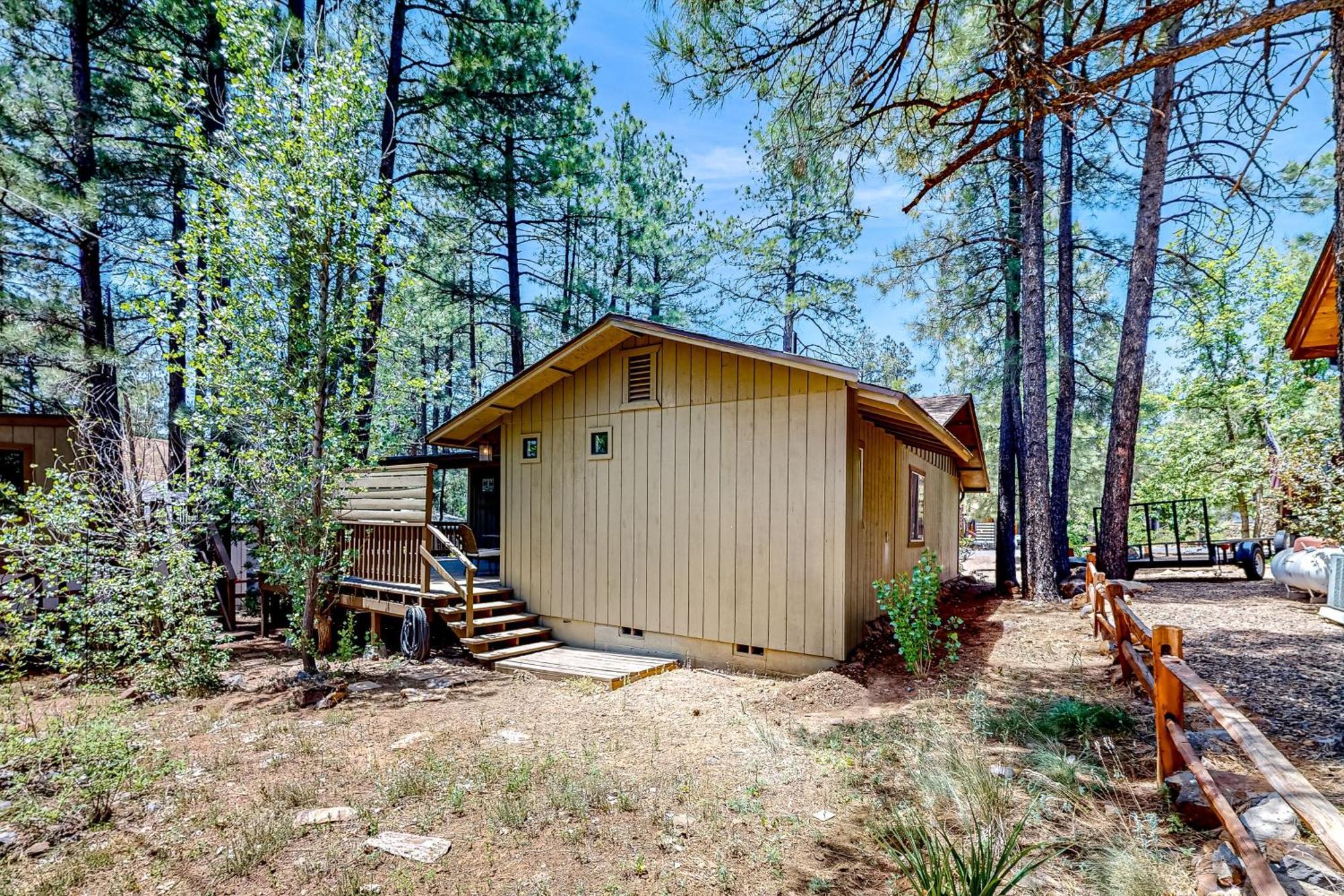 The Cozy Green Cabin Villa Munds Park Kültér fotó